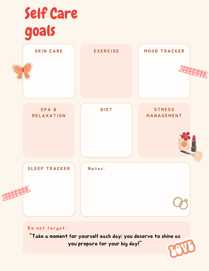 Bride to be planner