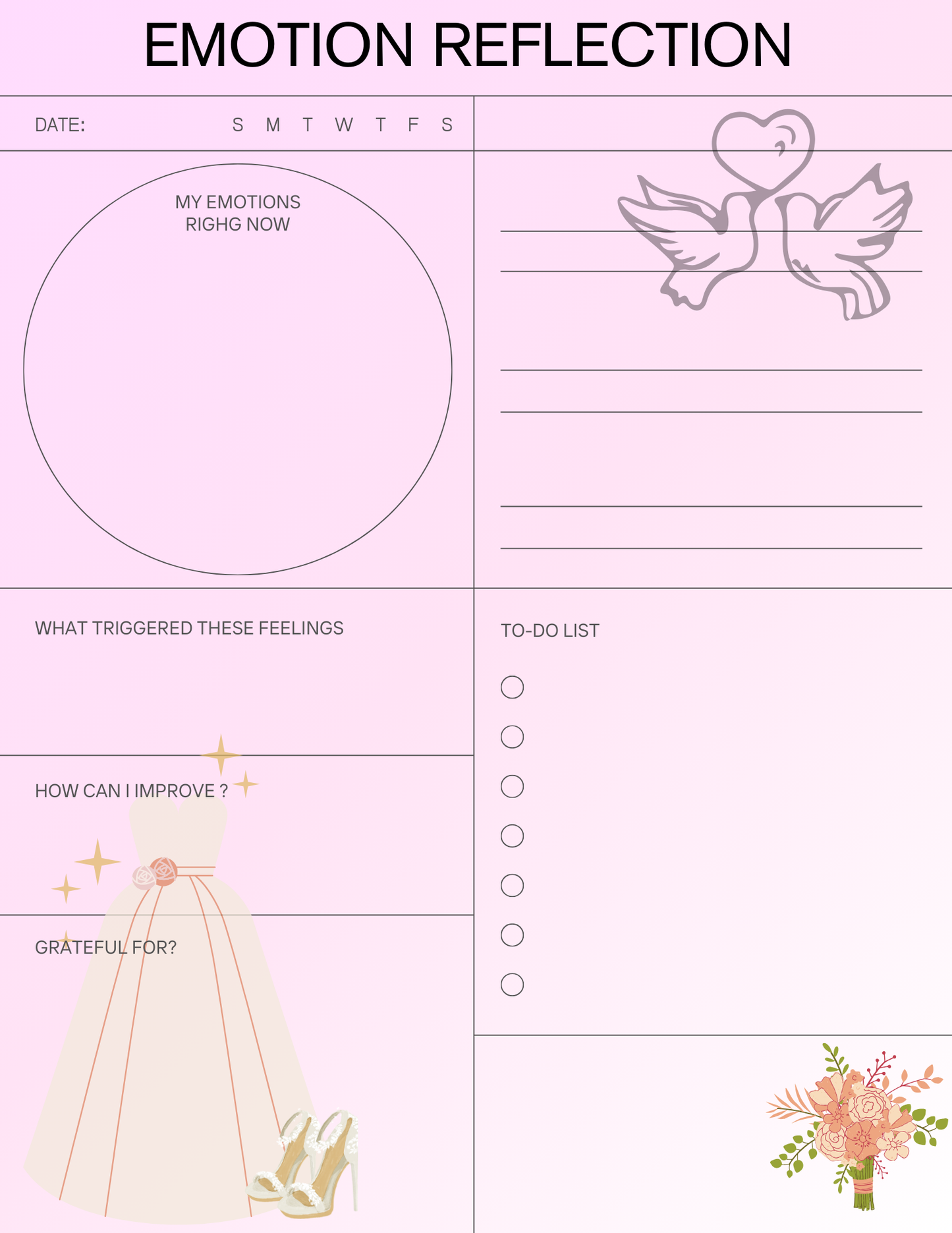 Bride to be planner