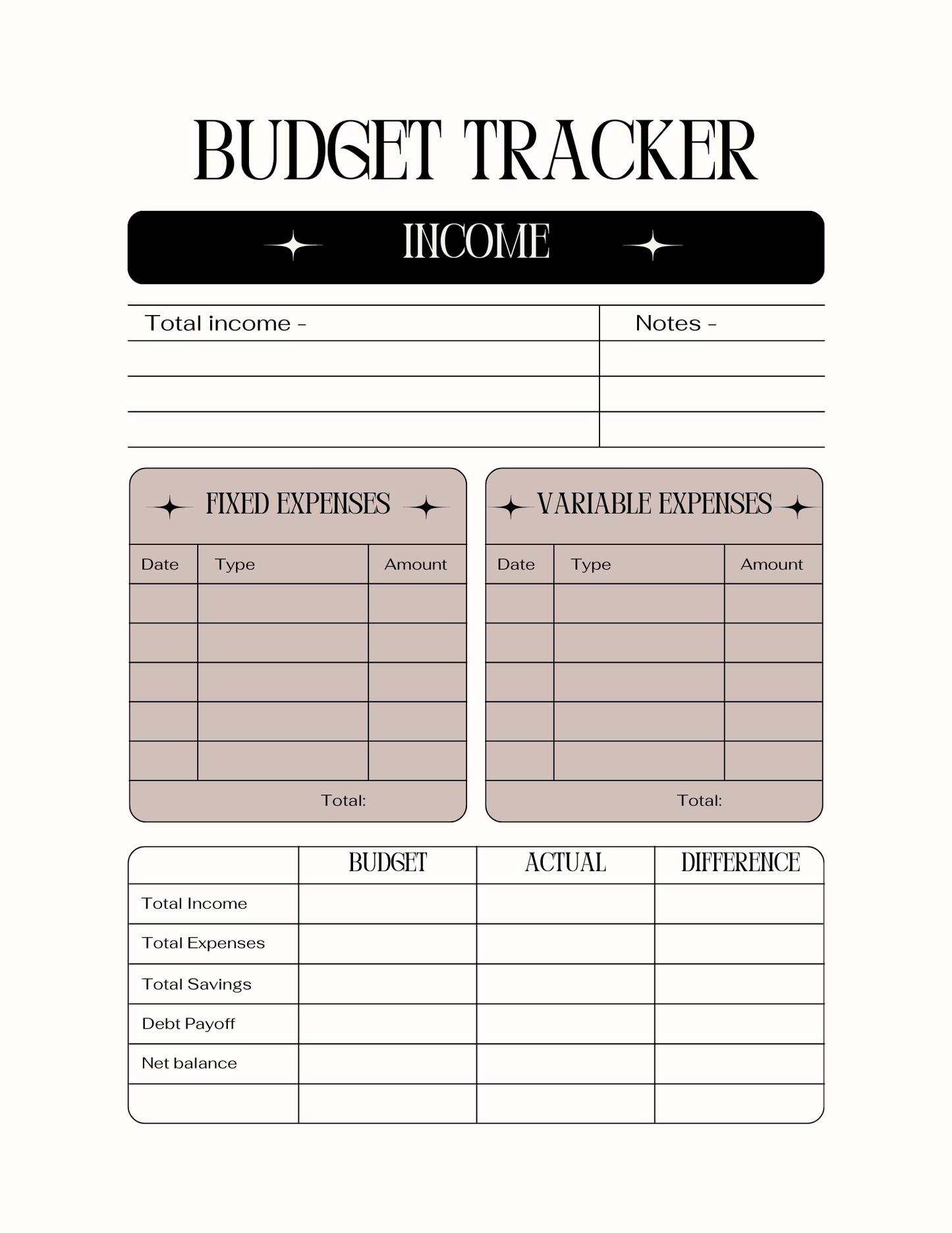 Budget Tracker💸