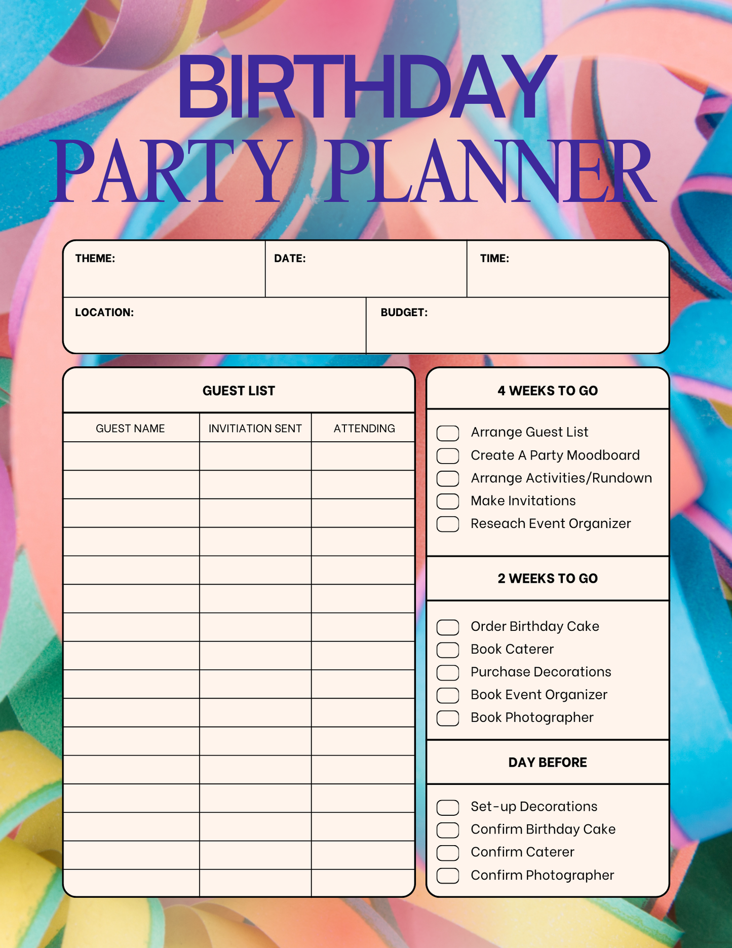 Party Planner